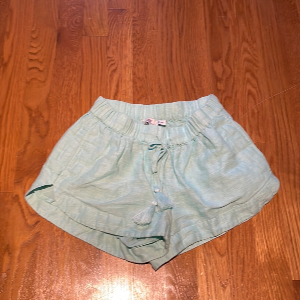Vineyard Vines Turquoise Shorts with Drawstrings Women’s Size Adult XXS